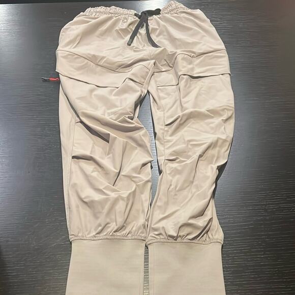 AHA Stay Cool High Rib Cargo Jogger Athletic Stretch Pants Grey size XL - Picture 4 of 7